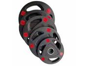 3-holes Black Weight Plate